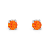 Solitaire Earrings