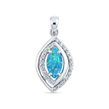 Marquise CZ Pendant 