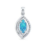 Marquise CZ Pendant 