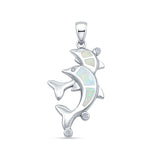  Dolphins Pendant 
