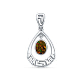 Drop Dangle Pear Pendant 