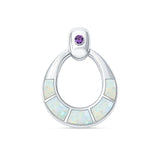 Round Dangle Pendant 