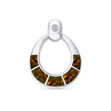 Round Dangle Pendant 