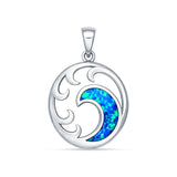 Ocean Wave Pendant