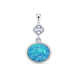 Drop Round Pendant