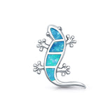 Gecko Lizard Pendant