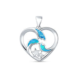  Heart & Star Pendant 