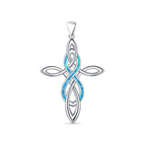  Celtic Cross & Infinity Pendant 