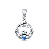 Claddagh Trinity Pendant Necklace