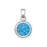Round Pendant Necklace