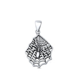  Spiderweb Pendant Necklace
