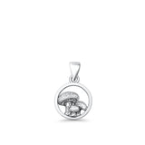  Mushrooms Pendant Necklace