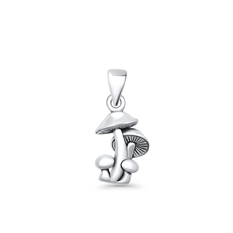  Mushrooms Pendant Necklace