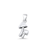 Mushrooms Pendant Necklace