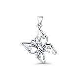  Butterfly Pendant Necklace