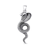  Cobra Snake Pendant Necklace