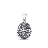 Caduceus Pendant Necklace