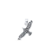  Celtic Bird Pendant Necklace