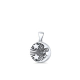  Moon & Stars Pendant Necklace