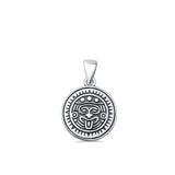  Mayan Aztec Sun God Charm Pendant Necklace