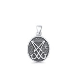  Lucifer Sigil Pendant Necklace