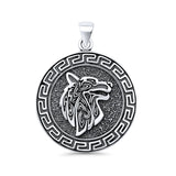  Aztec Wolf Pendant Necklace