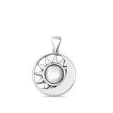  Sun And Moon Pendant Necklace