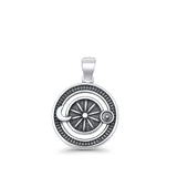  Astrology Wheel Pendant Necklace
