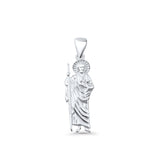 Jesus Shepherd Pendant 925 Sterling Silver