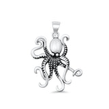  Octopus Pendant Necklace