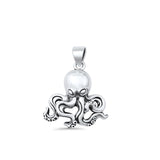  Octopus Pendant Necklace