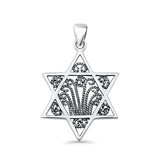  Star Of David Pendant Necklace