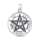  Tetragrammaton Pendant Necklace