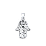  Hand Of Hamsa Pendant Necklace