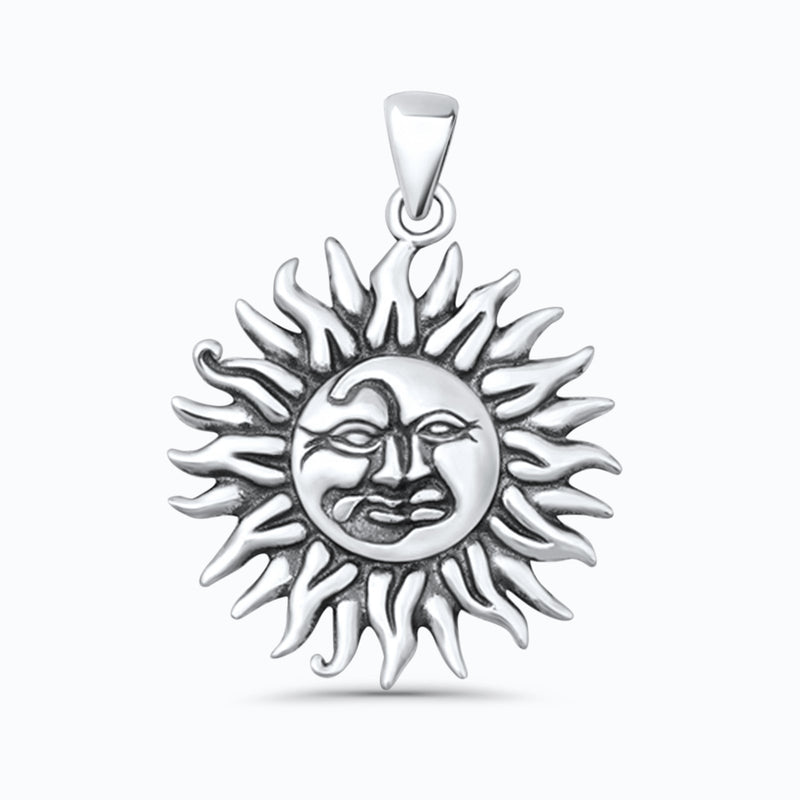 Sun Pendant Necklace