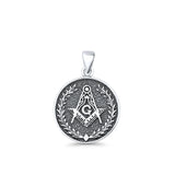 Masonic Freemason Pendant Necklace