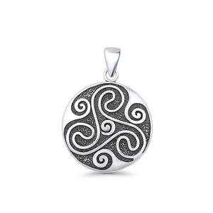 Triskele Pendant Necklace