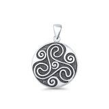 Triskele Pendant Necklace