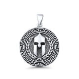 Viking Helmet Pendant Necklace