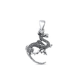  Dragon Charm Pendant Necklace