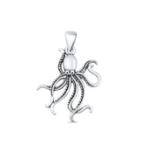  Octopus Charm Pendant Necklace