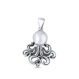  Octopus Charm Pendant Necklace