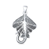  Sting Ray Charm Pendant Necklace