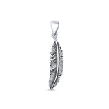  Feather Charm Pendant Necklace
