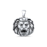  Lion Head Pendant Necklace