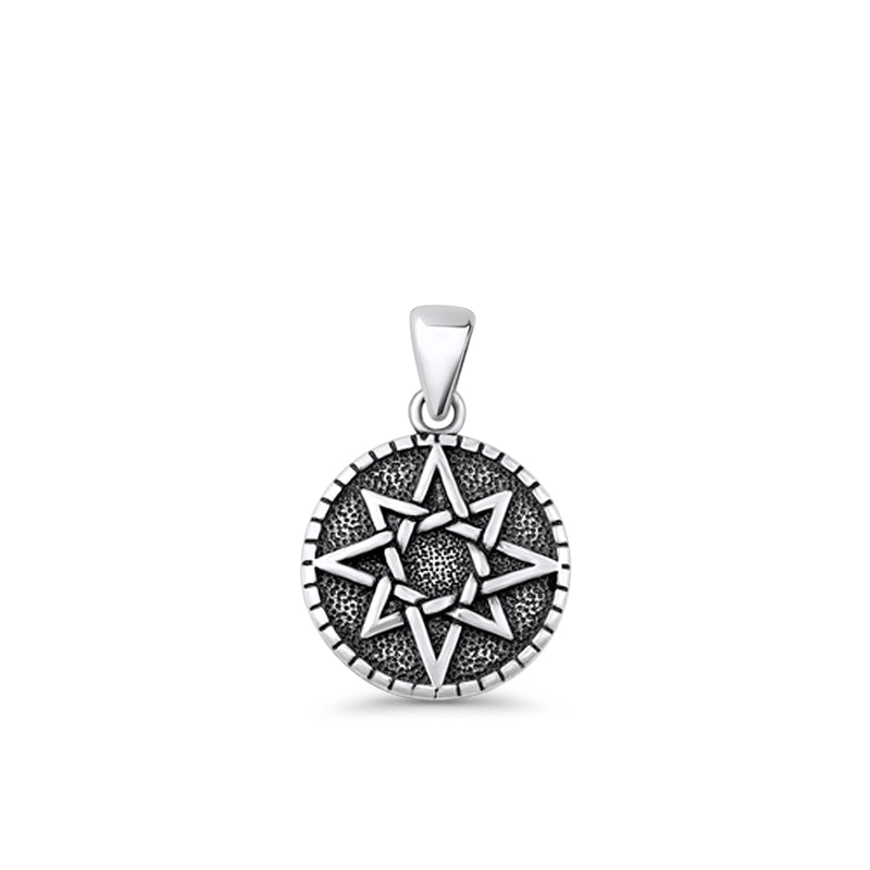 Pentagram Pendant Necklace