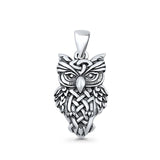 Owl Charm Pendant Necklace