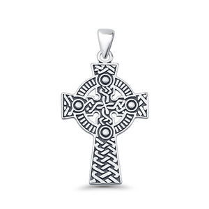 Celtic Cross Pendant Necklace