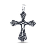 Crucifix Cross Pendant Necklace