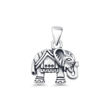 Elephant Charm Pendant Necklace